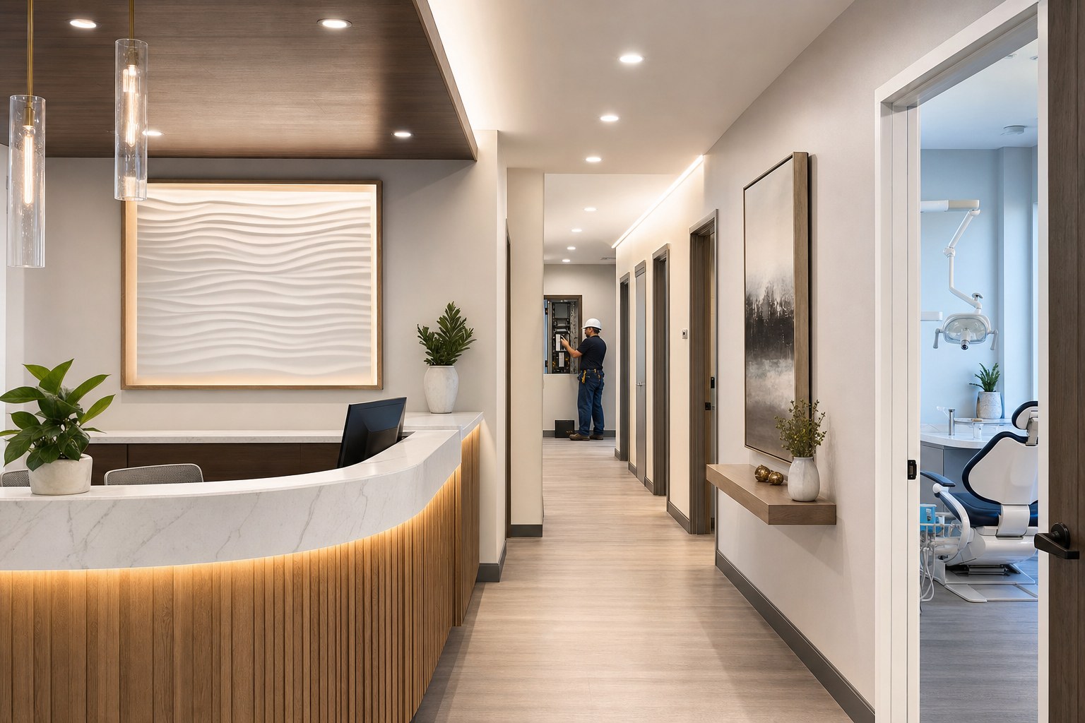 Commercial electrical project