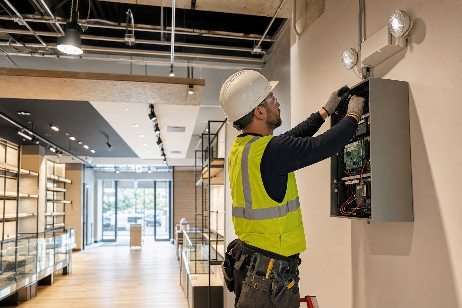 Commercial electrical project